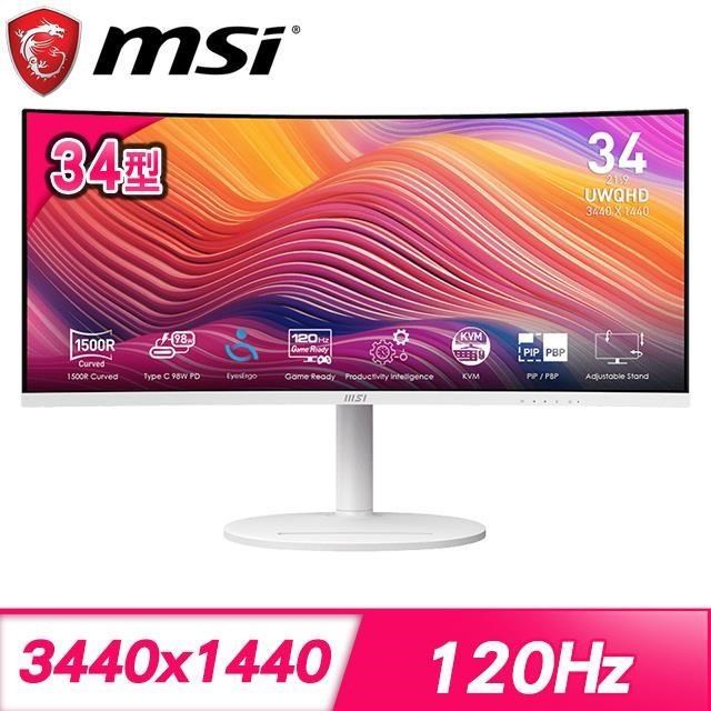 Modern MD342CQPW 34型 VA曲面螢幕