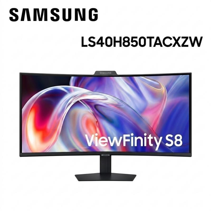 Samsung 三星 S40H850TAC VIEW FINITY 5K 創作者高解析曲面螢幕 送磁吸無線充電座