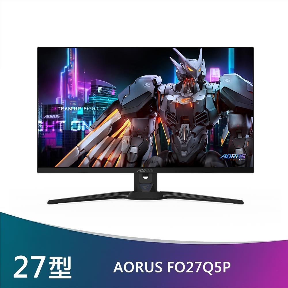 GIGABYTE 技嘉 FO27Q5P 27型 OLED 電競螢幕 (2K/QHD/500Hz/0.03ms)