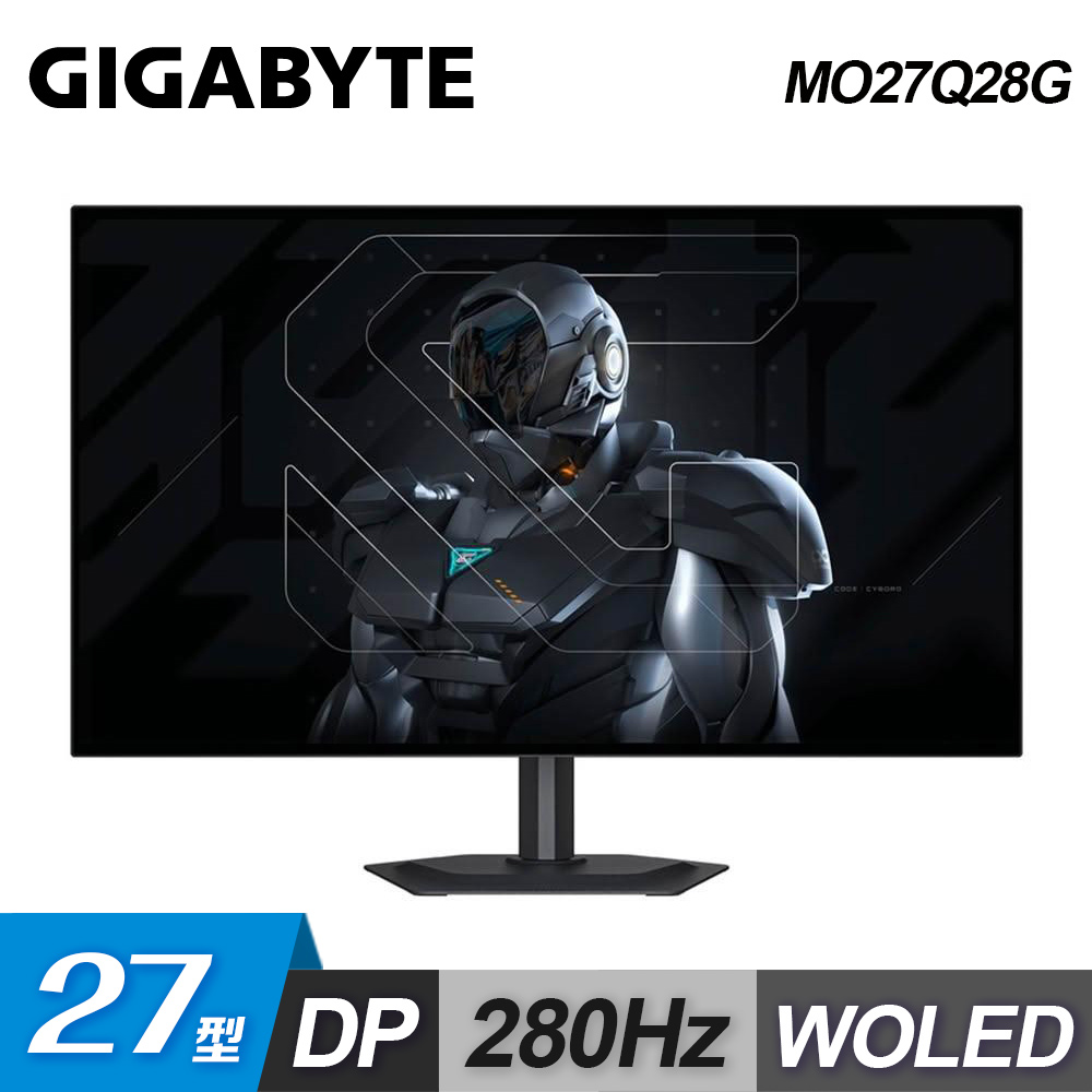 GIGABYTE 技嘉 MO27Q28G 27型 WOLED 電競螢幕