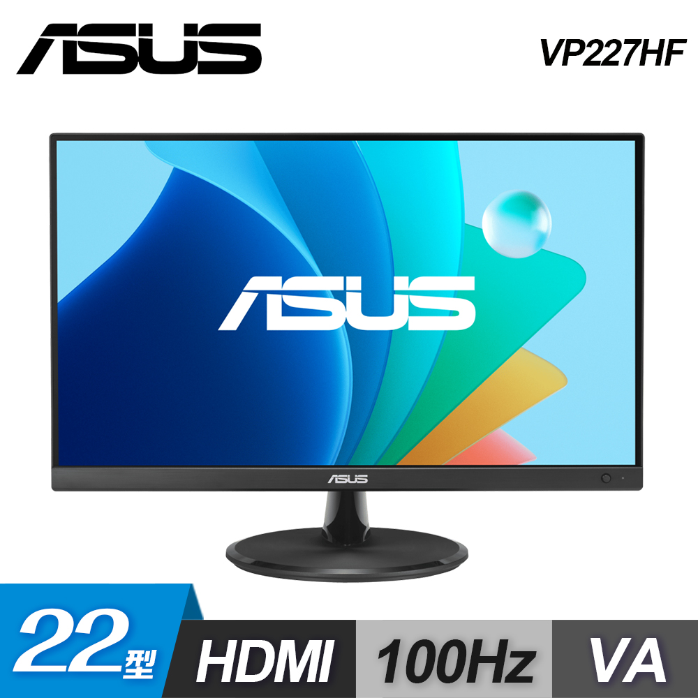 ASUS 華碩 VP227HF 22吋 護眼電競螢幕