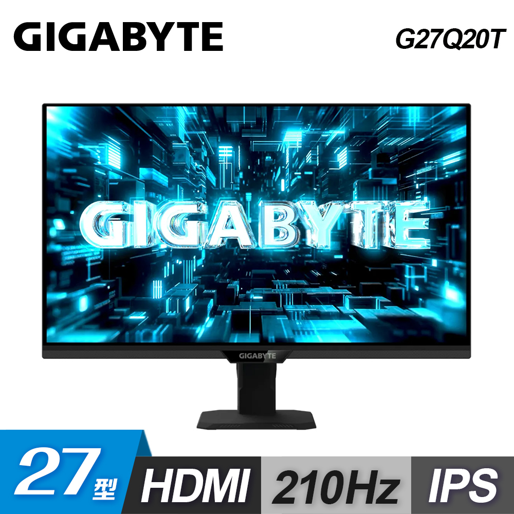 GIGABYTE 技嘉 G27Q20T 27型 LED 電競螢幕