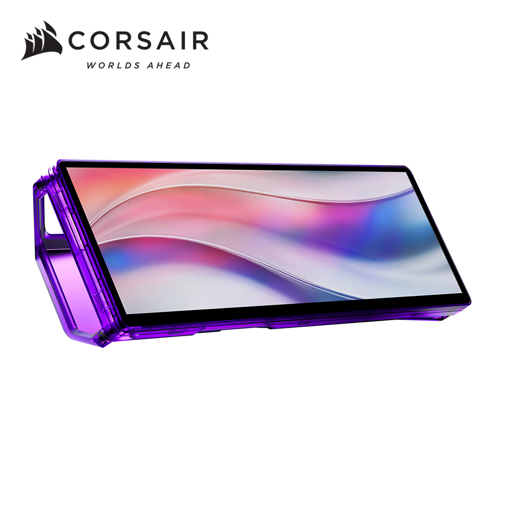 CORSAIR 海盜船 XENEON EDGE LCD 14.5吋 智能觸控輔助螢幕(紫)