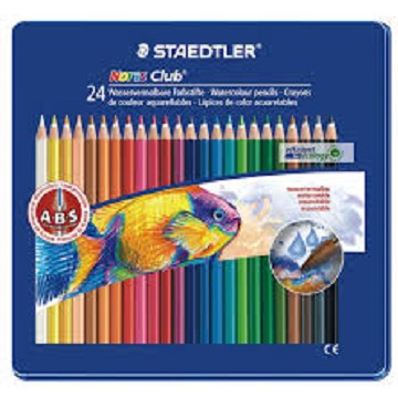 Staedtler 施德樓水性色鉛筆組24色 Pchome 24h購物