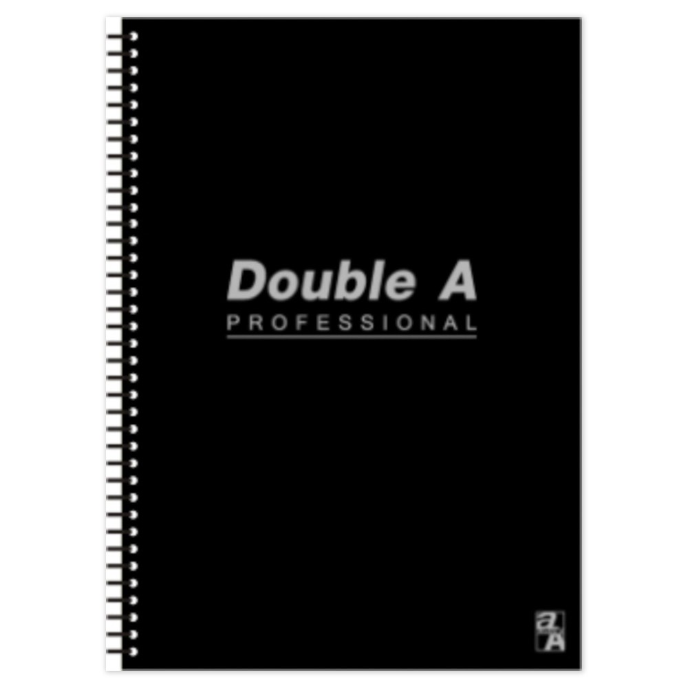 Double A辦公室系列A5線圈筆記本(黑50/頁)(12175)