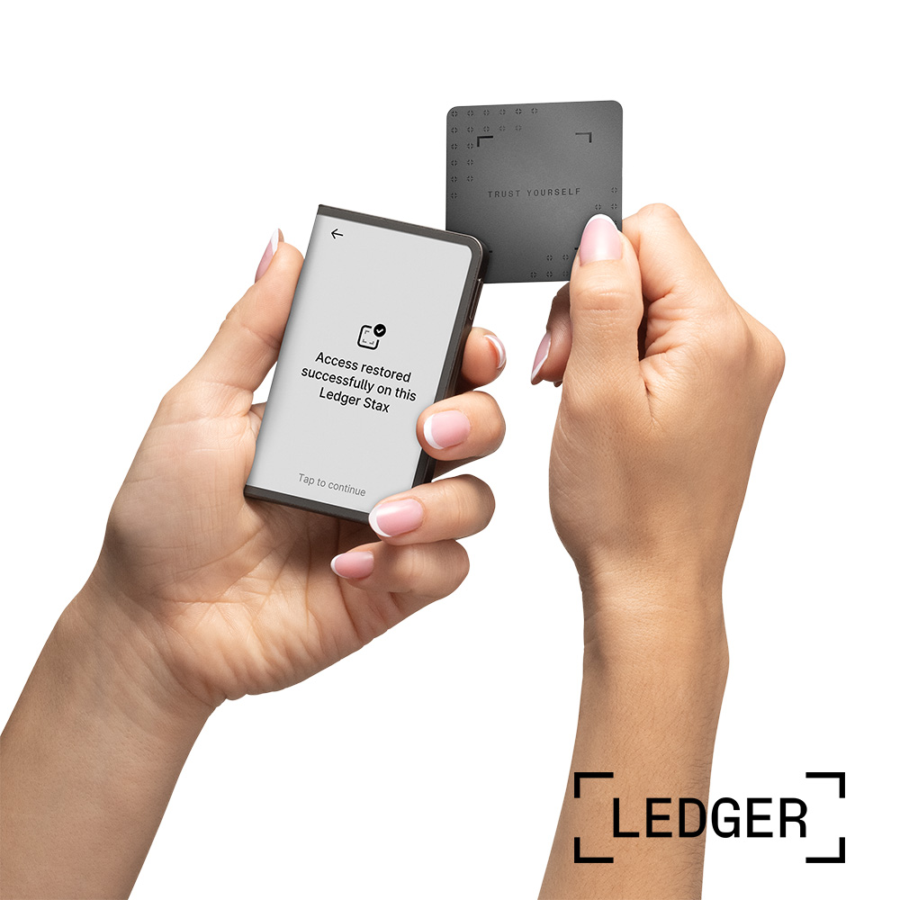 LEDGER Stax (含恢復金鑰) 公司貨- PChome 24h購物