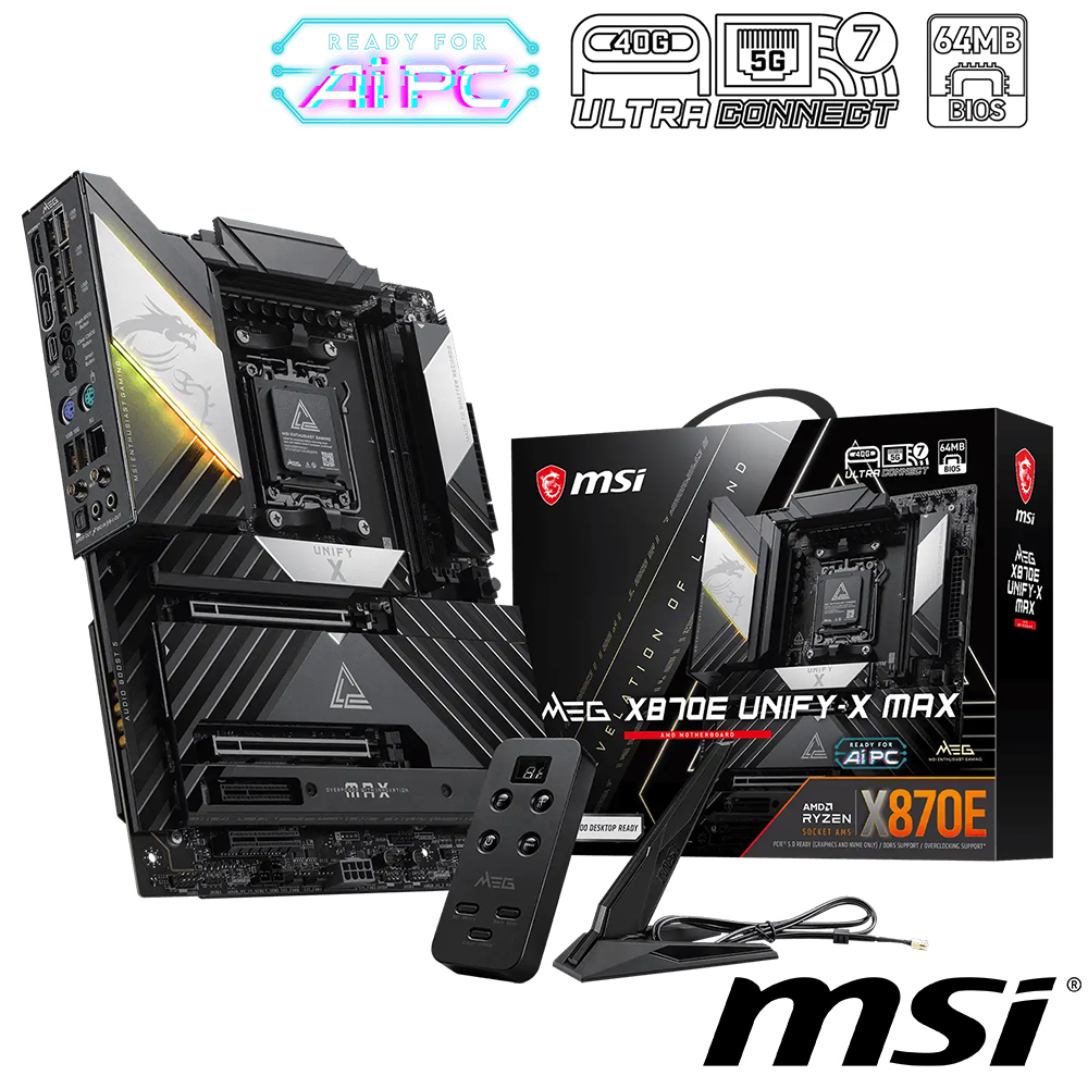MSI 微星 MEG X870E UNIFY-X MAX 主機板