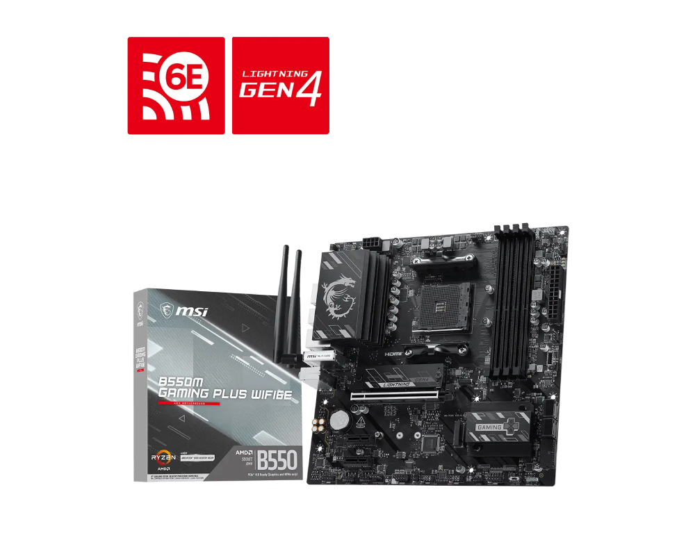 MSI 微星 B550M GAMING PLUS WIFI6E 主機板