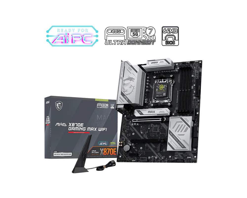 MSI 微星 X870E GAMING MAX WIFI 主機板