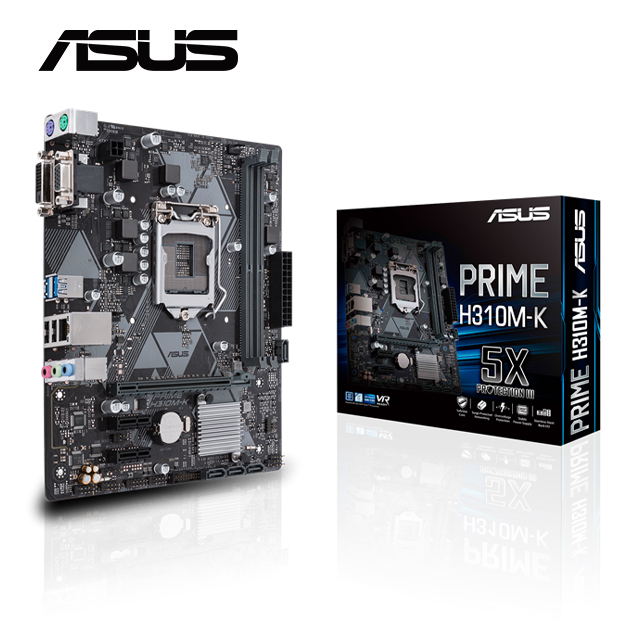 ASUS 華碩 PRIME H310M-K主機板
