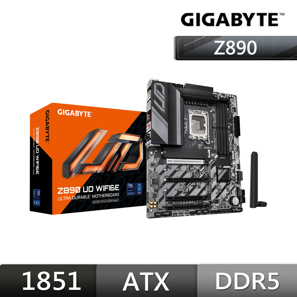 GIGABYTE 技嘉 Z890 UD WIFI6E INTEL主機板