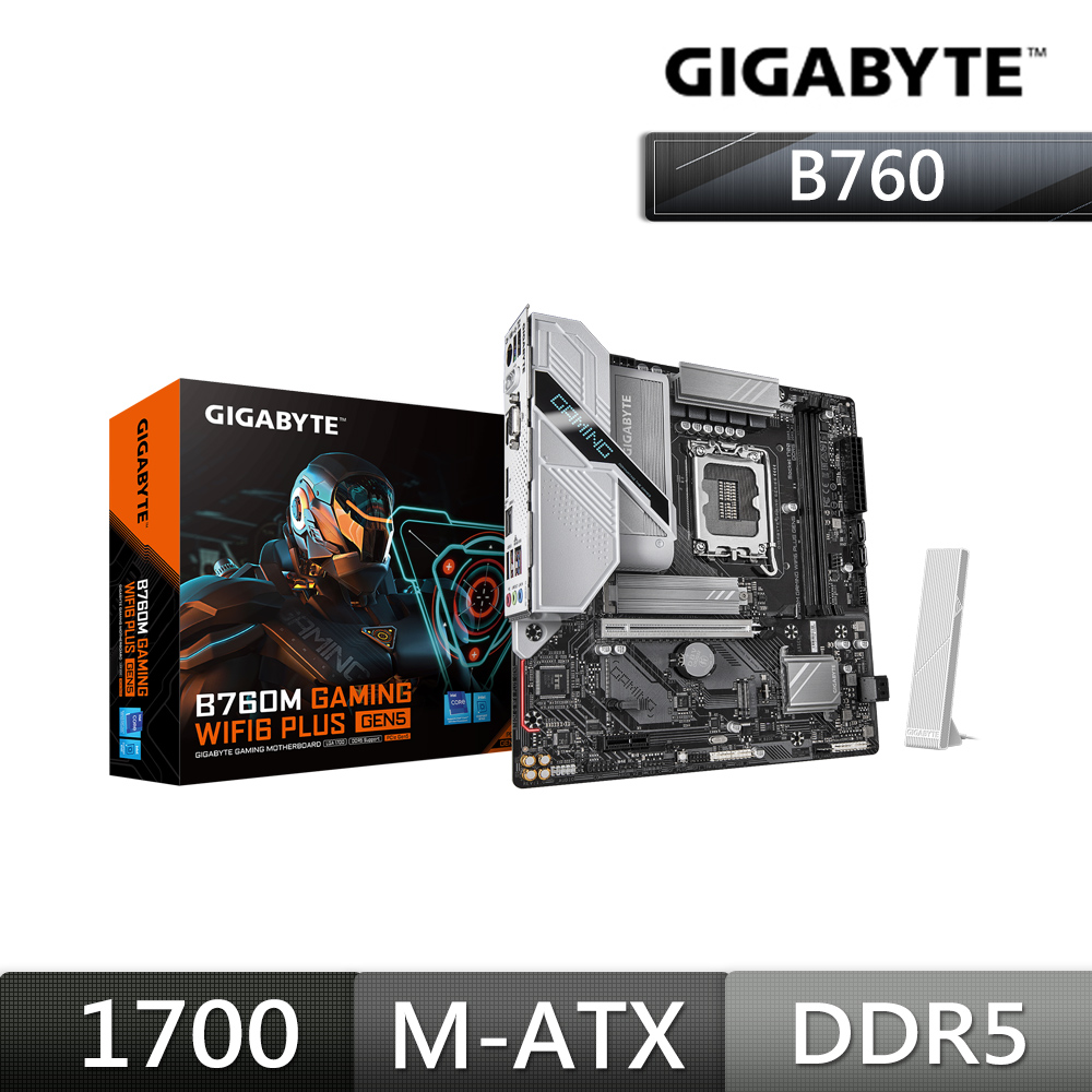 GIGABYTE 技嘉 B760M G WF6 PLUS GEN5 INTEL主機板（其他規格）