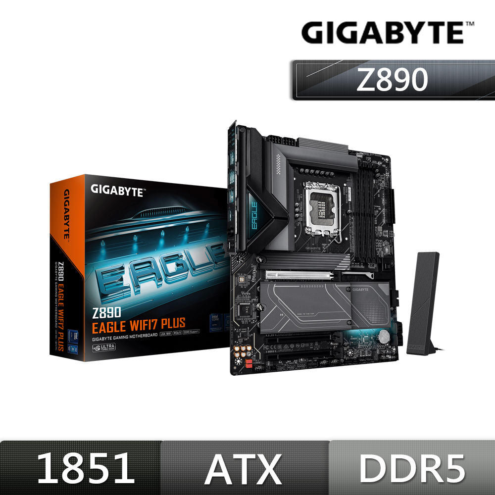 GIGABYTE 技嘉 Z890 EAGLE WIFI7 PLUS Intel 主機板