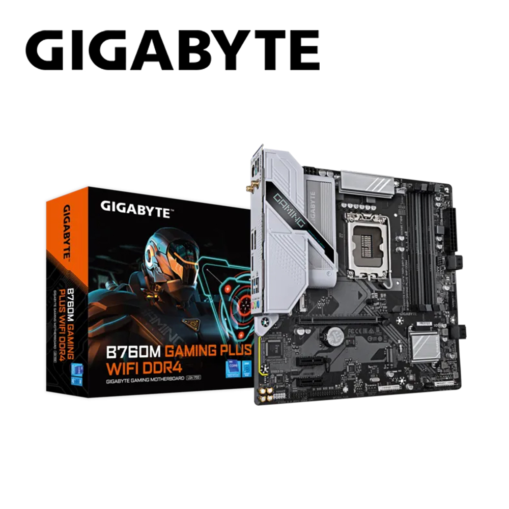 GIGABYTE 技嘉 B760M GAMING PLUS WIFI DDR4 主機板（其他規格）