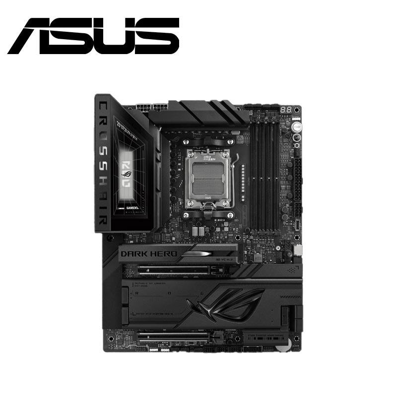 【C+M超值組】 華碩 ROG CROSSHAIR X870E DARK HERO 主機板 + AMD Ryzen 7-9700X 3.8GHz 處理器