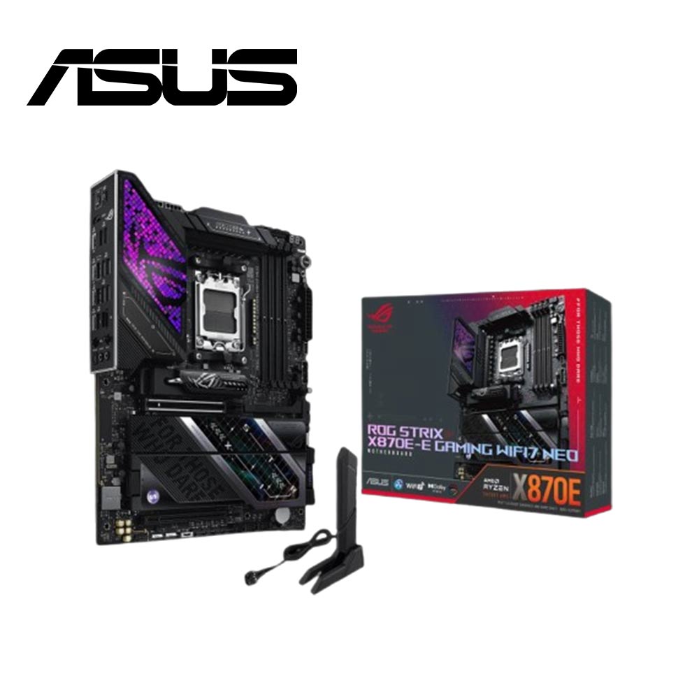 【C+M超值組】華碩 ROG STRIX X870E-E WIFI7 NEO 主機板 + AMD Ryzen 5-8600G 4.3GHz 6核心 處理器