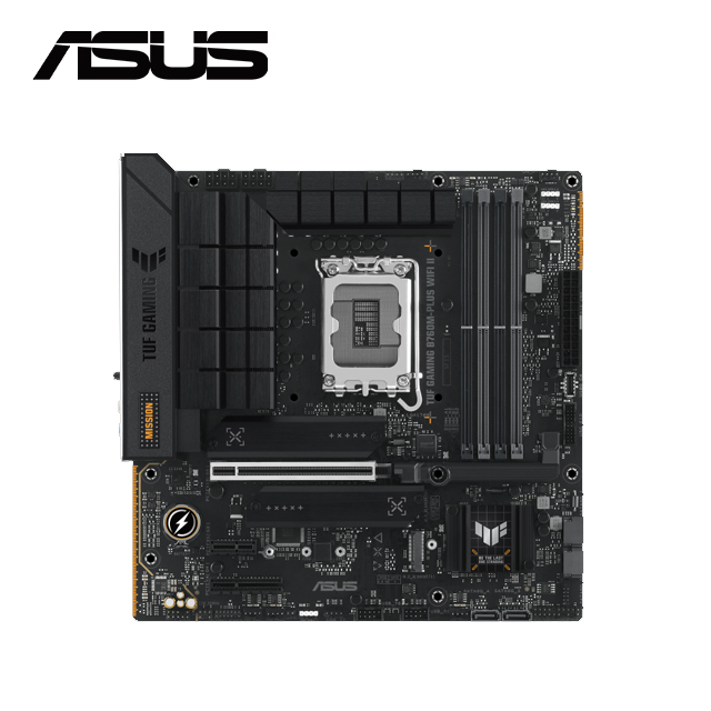 【C+M超值組】 ASUS TUF GAMING B760M-PLUS WIFI II 主機板 + Intel Core i5-14400F 中央處理器 盒裝