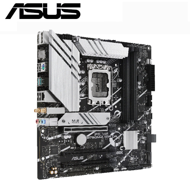 【C+M超值組】 華碩 PRIME B760M-A WIFI D4-CSM 主機板 + Intel Core i5-12400 盒裝處理器