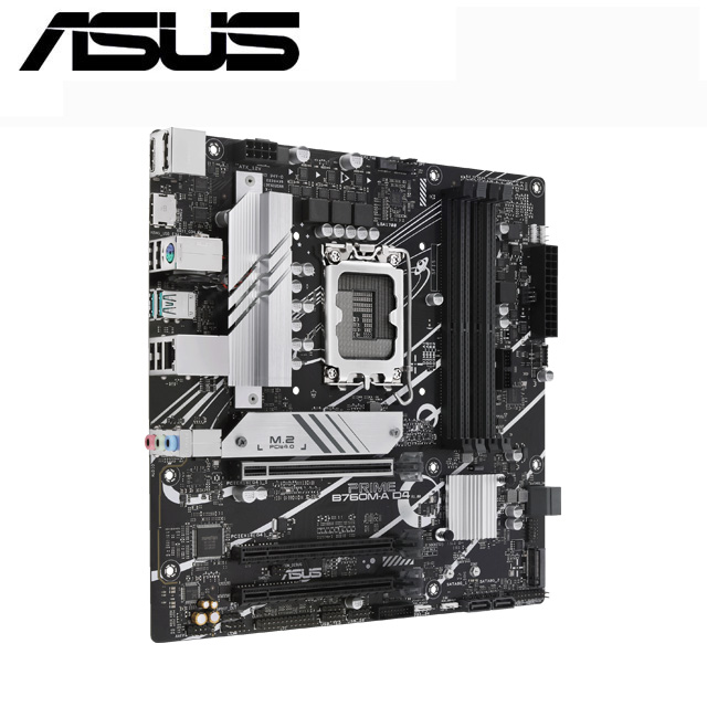 【C+M超值組】 華碩 PRIME-B760M-A-D4-CSM 主機板 + Intel Core i5-12400 盒裝處理器