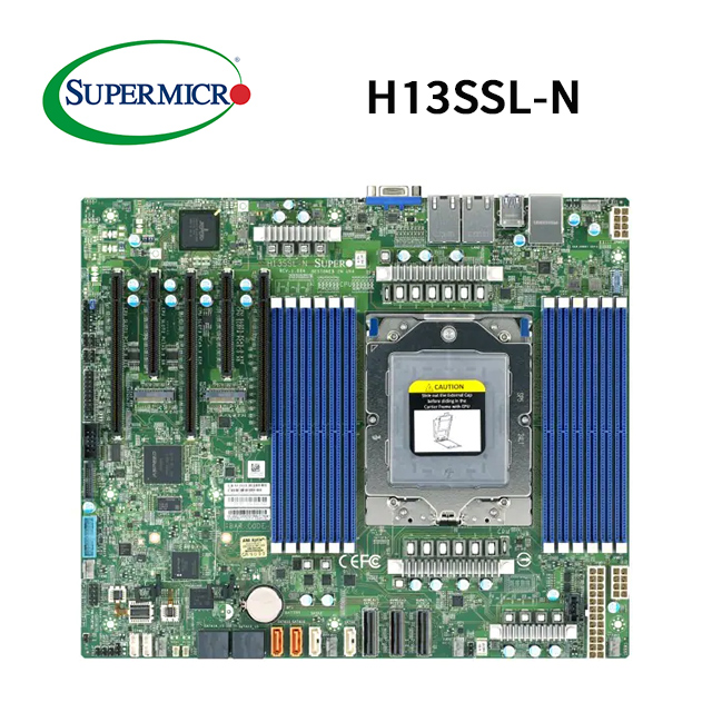 Supermicro 超微 H13SSL-N伺服器主機板