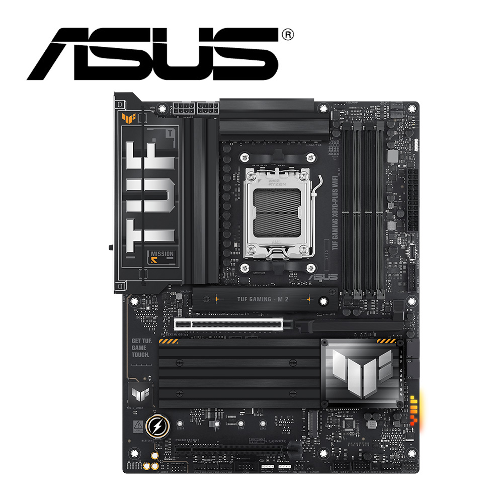 ASUS 華碩 TUF GAMING X870-PLUS WIFI 主機板+全漢 Hydro GT PRO 1000W GEN5 電源供應器