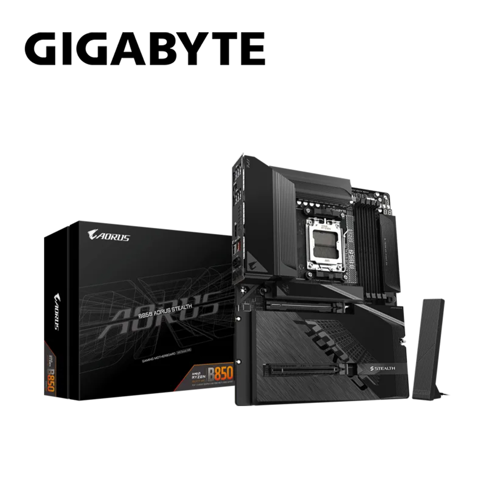 GIGABYTE 技嘉 B850 AORUS STEALTH 背插式主機板