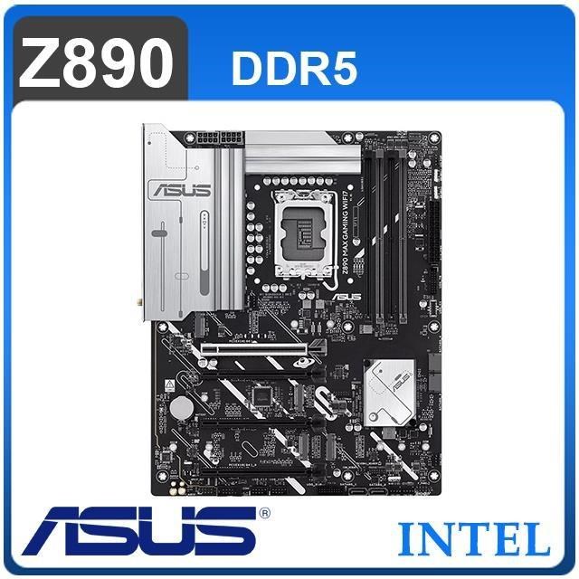 ASUS 華碩 Z890 MAX GAMING WIFI7 D5 LGA1851主機板(ATX/3+2年保)