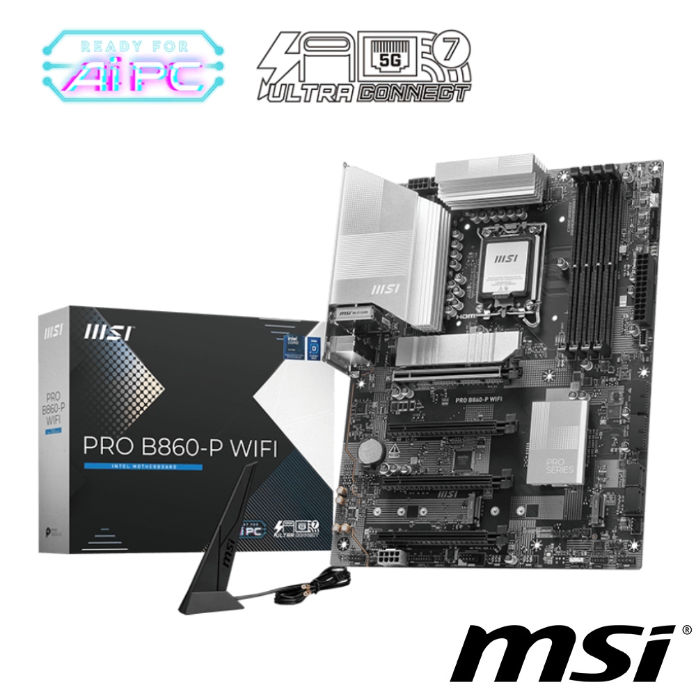 MSI 微星 PRO B860-P WIFI 主機板