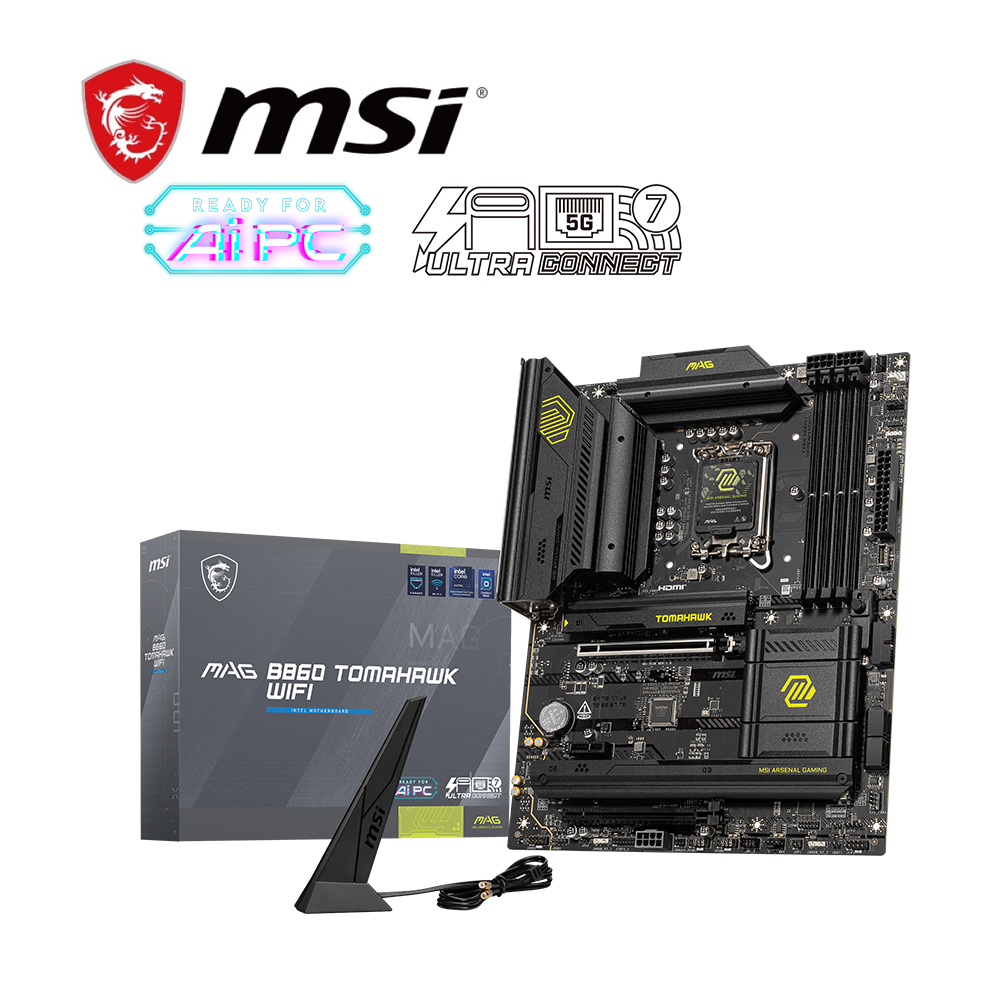 MSI 微星 MAG B860 TOMAHAWK WIFI 主機板