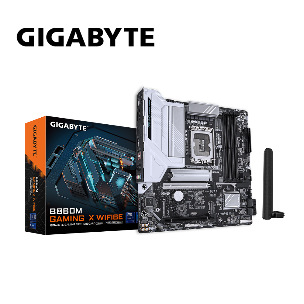 GIGABYTE 技嘉 B860M GAMING X WIFI6E 主機板+Intel Core Ultra 7 265K【20核】