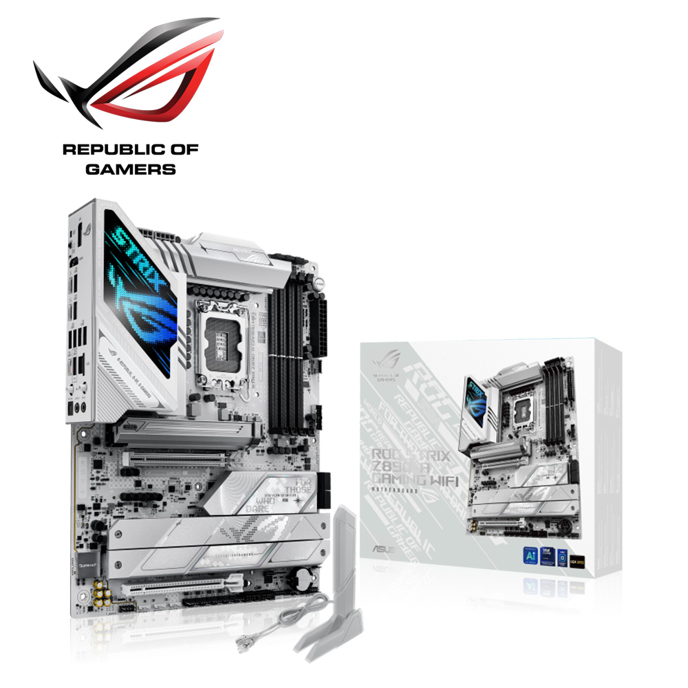 ASUS 華碩 STRIX Z890-A GAMING WIFI 主機板+Intel Core Ultra 5 250K Plus 中央處理器 盒裝