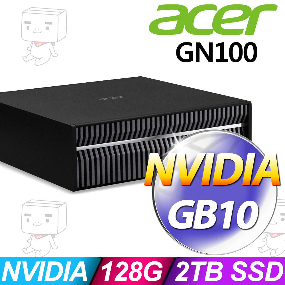 ACER 宏碁 AI 迷你工作站-NVIDIA GB10/128G記憶體 /2TB SSD/NVIDIA DGX OS(DT.R6LTA.002)