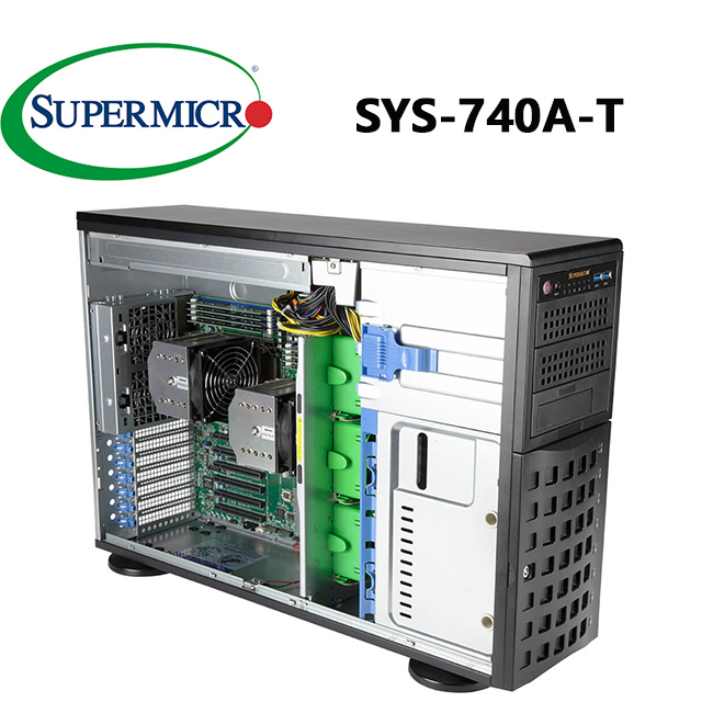 Supermicro 超微 Super Workstation 740A-T 工作站