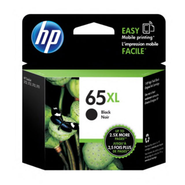 HP 惠普 65XL 高容量原廠黑色墨水匣 N9K04AA / NO.65XL/DeskJet 2623/3720/3721/3723/3724 ENVY 5020