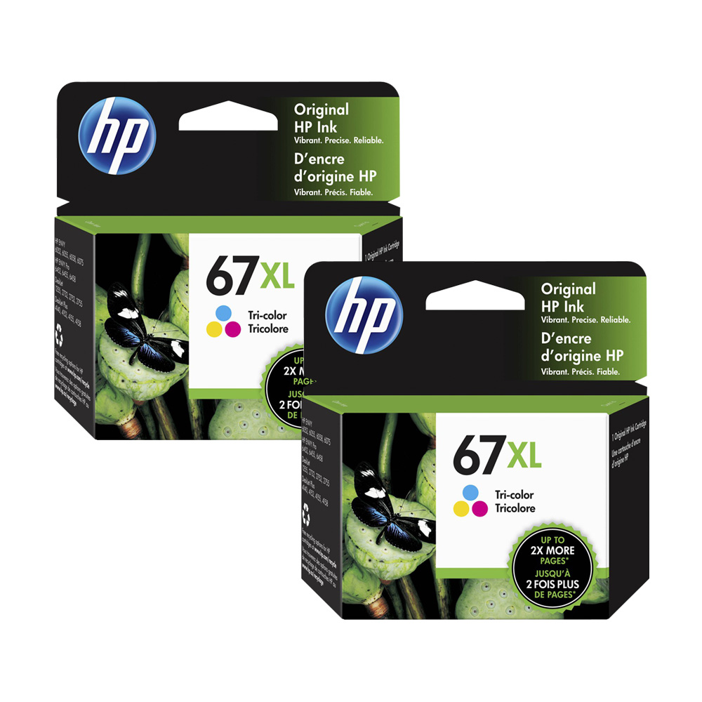 HP 惠普 【2入】67XL(3YM58AA) 原廠三色高容量墨水匣 適用DJ 1212/2332/2722/2723/4120/6020/6420