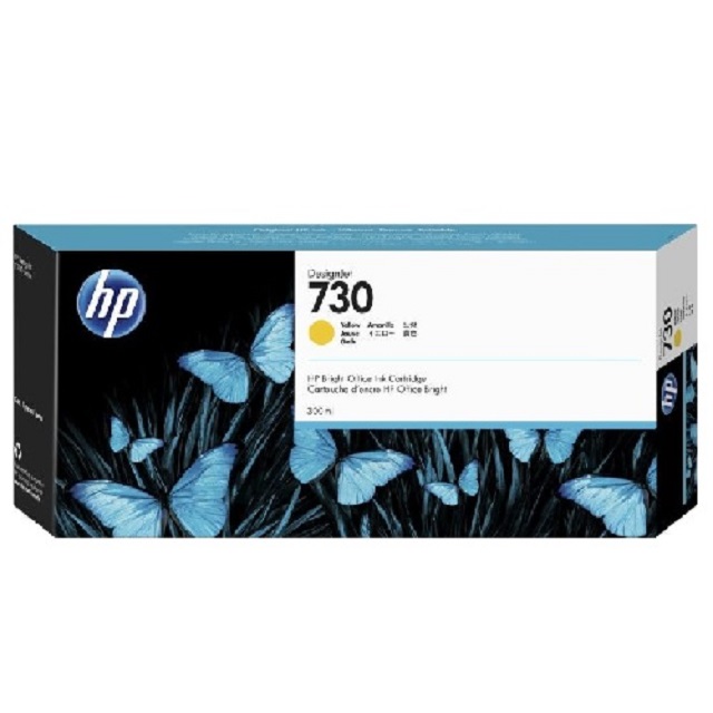 730 原廠黃色墨水匣 P2V70A / NO.730/DesignJet Printer(1VD87A/W6B55A/1VD88A/W6B56A/T1700)