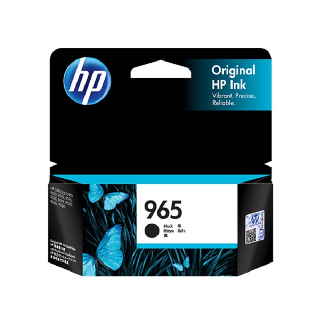 HP 惠普 965 原廠黑色墨水匣 3JA80AA / NO.965/OfficeJet Pro 9010(1KR53D)/Pro 9020