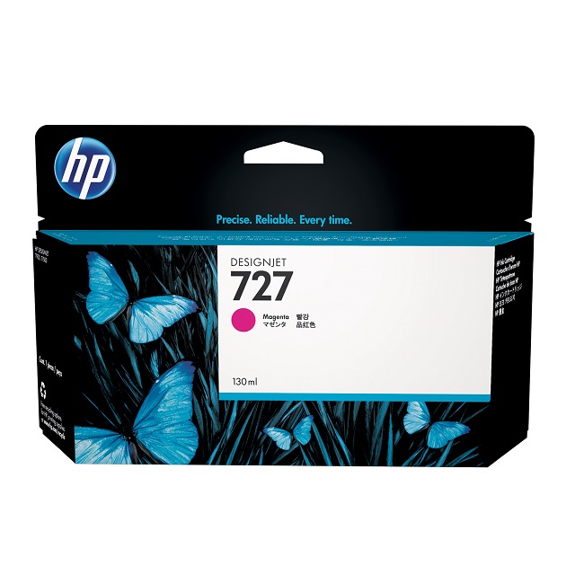 HP 惠普 727 原廠紅色墨水匣 B3P20A / NO.727/DesignJet T920/T930/T1500/T2500 Series
