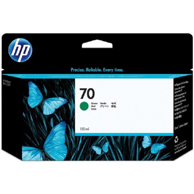 HP 惠普 70 綠色原廠墨水匣 C9457A / NO.70/Designjet Z2100/Z3100/Z3200/Z5200/Z3100PS/Z3200PS 繪圖機