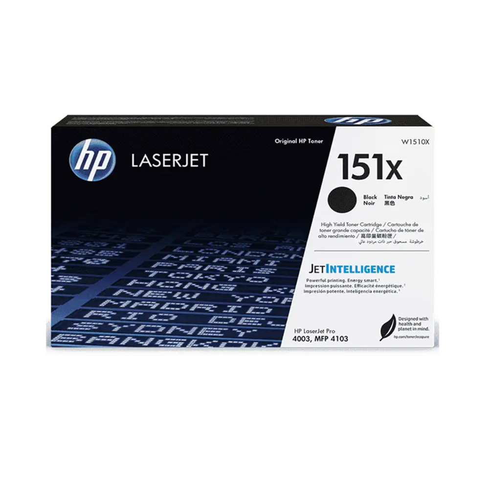 HP 惠普 W1510X(151X) 黑色高容量原廠碳粉匣 適用 4003dn/4003dw/4103fdn/4103fdw
