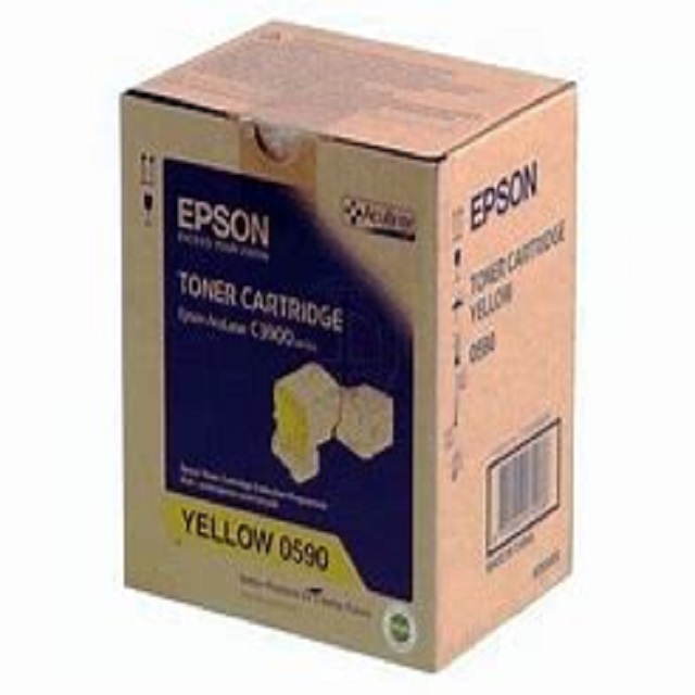 EPSON 愛普生 原廠黃碳粉匣 0590/C13S050590/適用機型:AL-C3900/CX37NDF