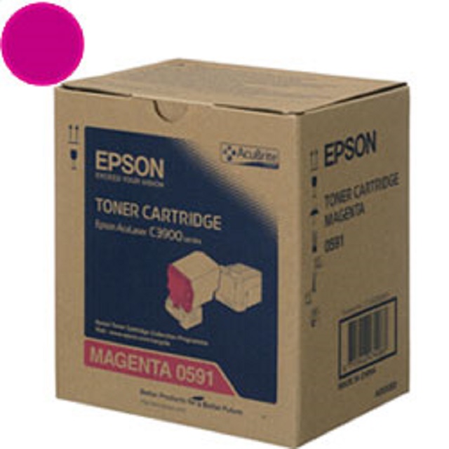 EPSON 愛普生 原廠紅碳粉匣 0591/C13S050591/適用機型:AL-C3900/CX37NDF