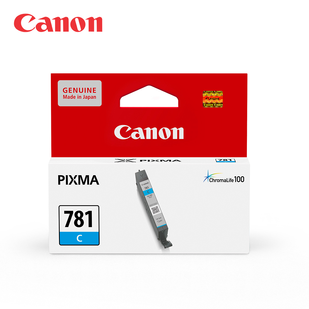 Canon 佳能 CLI-781-C 原廠藍色墨水匣（其他規格）