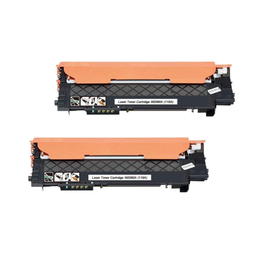 HP 惠普 【TC碳粉匣】二入組 W2090A 119A 含新晶片 黑色副廠碳粉匣 適 150a/150nw/178nw/178nwg/179fwg/179fnw
