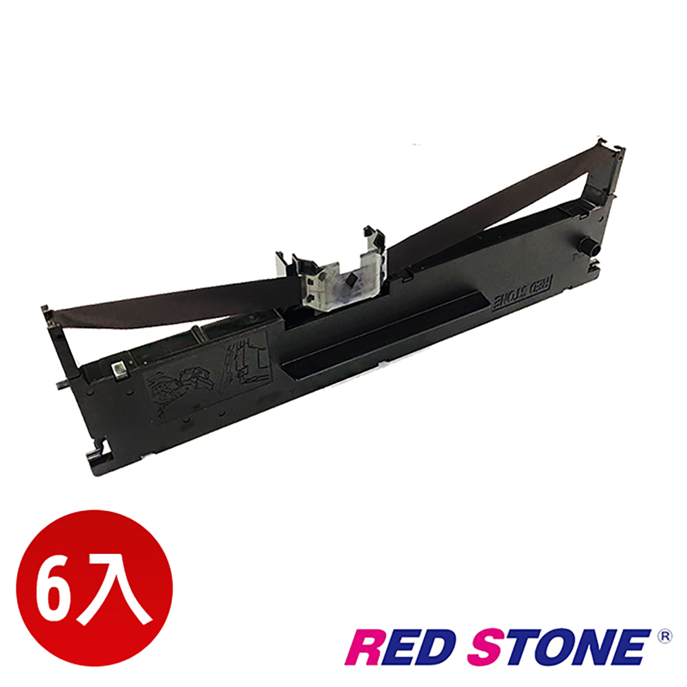 RED STONE 紅石 for EPSON LQ630K/635 黑色色帶(6入組)