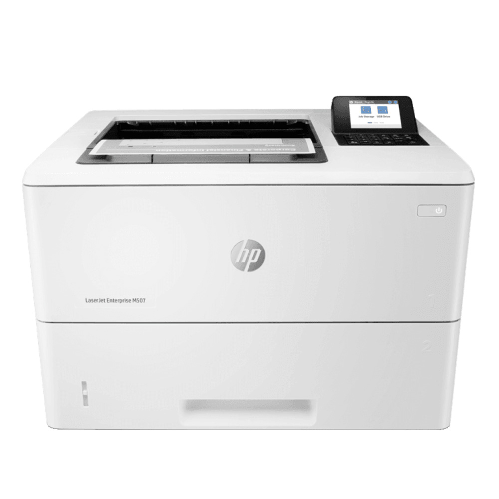 HP 惠普 代理商公司貨全新未拆封 LaserJet Enterprise M507dn 黑白雷射印表機 (1PV87A) /CF289A/X/Y ePrint 雲端行動列印黑同速高達43PPM自動雙面列印