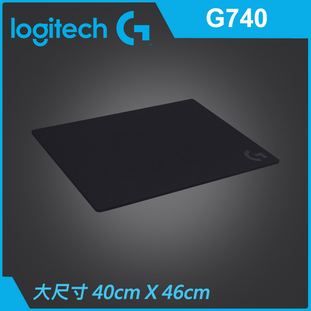 Logitech G 羅技 G740 增厚型大型布面遊戲滑鼠墊