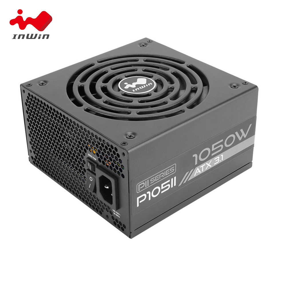 IN WIN 迎廣 P105II 白金 1050W ATX3.1 電源供應器