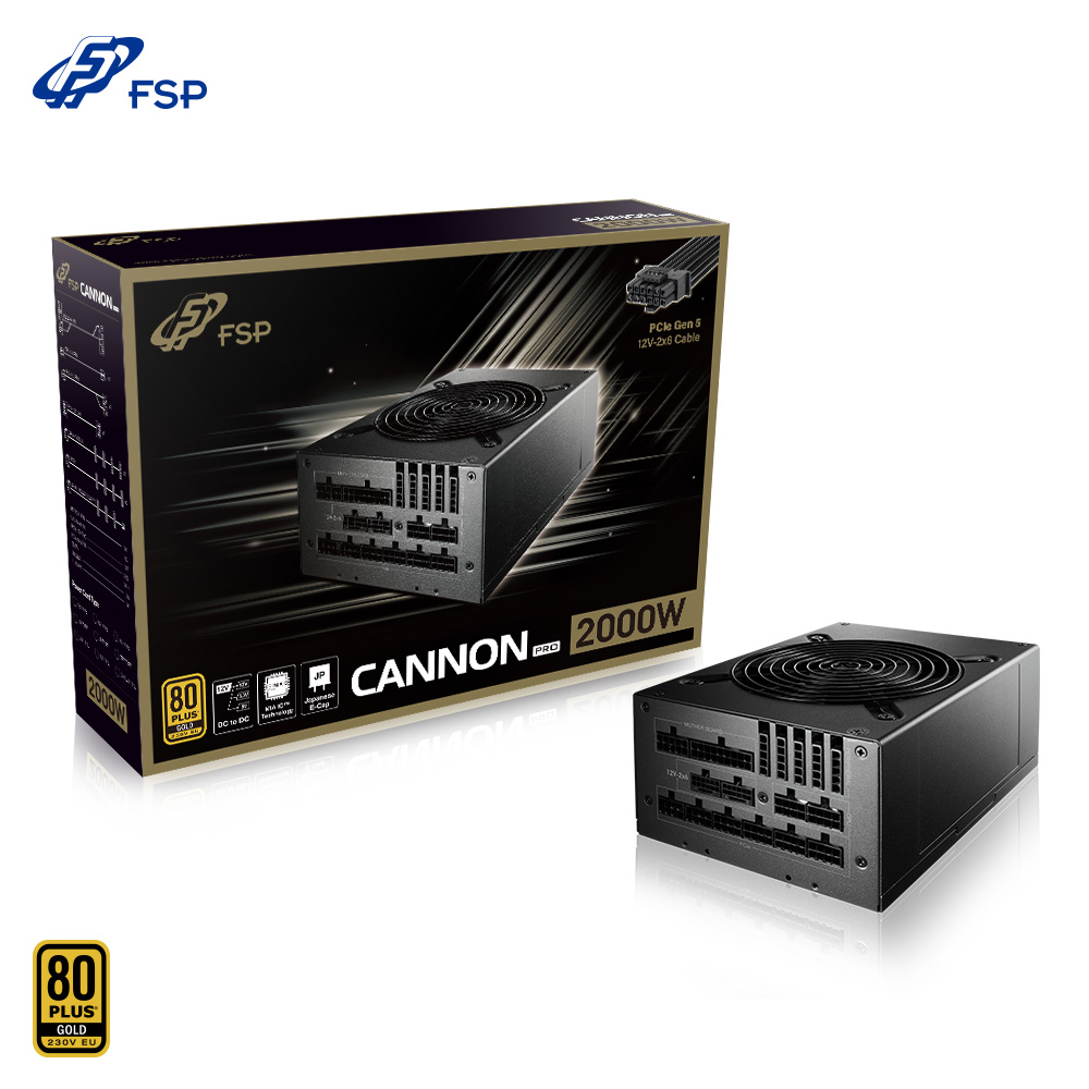 FSP 全漢CANNON PRO 2000W 80PLUS 金牌2000-52AGPBI , GEN5 電源供應器- PChome 24h購物