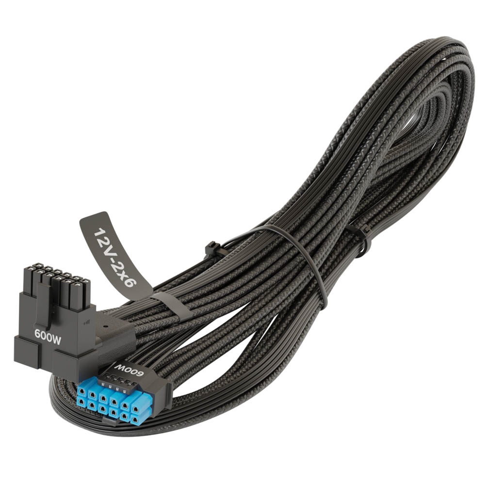 海韻Seasonic ATX3 12V-2X6 90度模組線(黑色) - PChome 24h購物